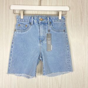 Tractr Girls Denim Jean Shorts Size 7 High Rise NWT